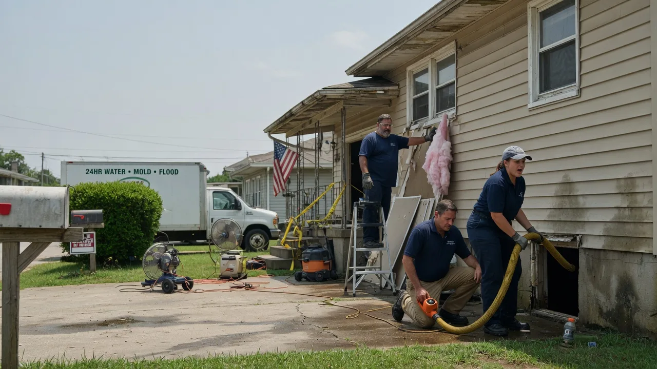 Water Damage Repair in Moss, TN near me